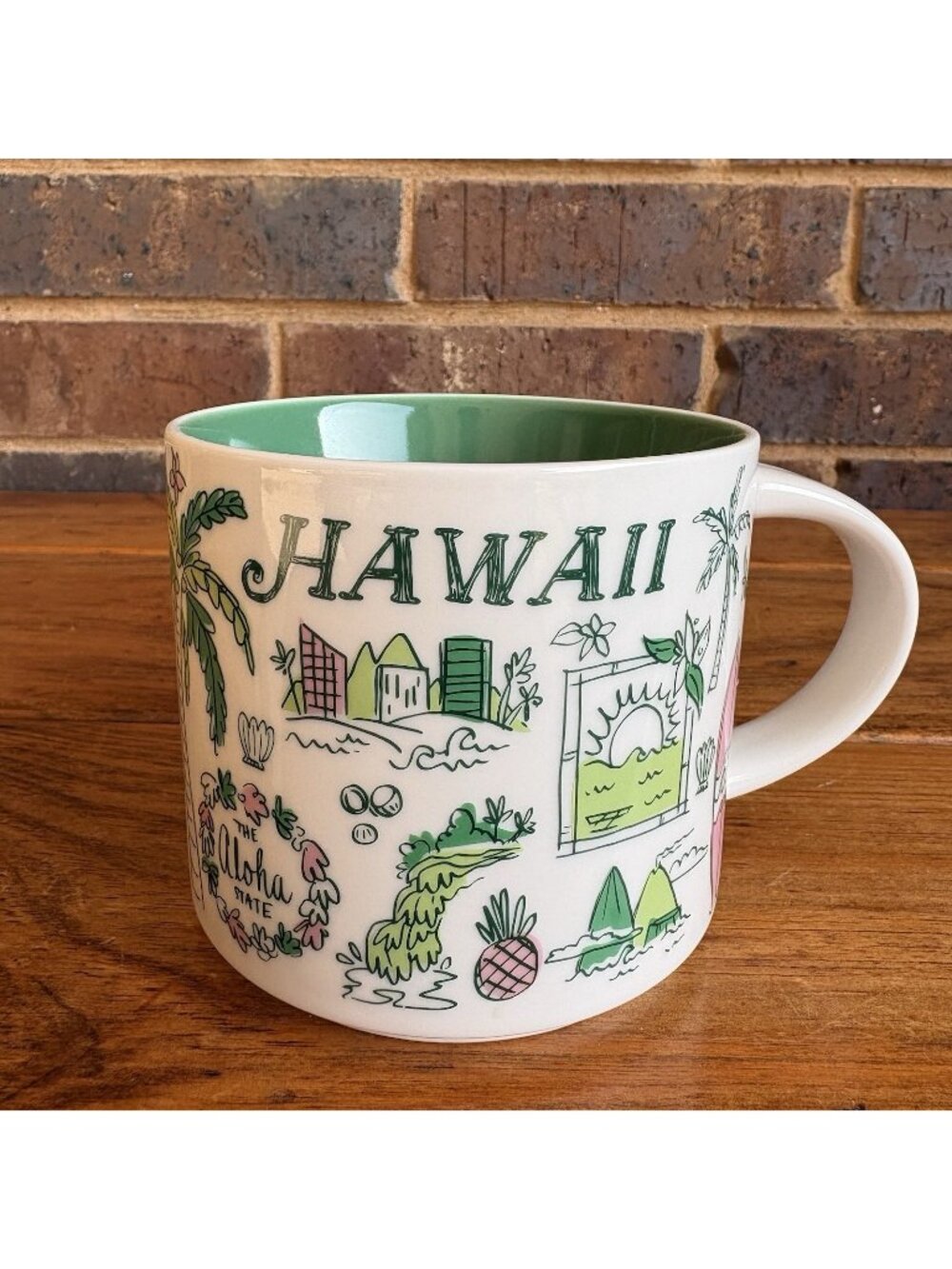 Starbucks Hawaii Been There Series Mug 2019 14 oz Coffee Cup Aloha State BTS